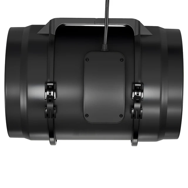 Alt view image 7 of 8 - Inline Duct Fan, 8 in Quiet Inline Exhaust Fan, 720 CFM Powerful AC-Motor Ventilation Fans for Cooling Booster, High Air Flow, Vent Blower Fans for Indoor Grow Tents Basement Hydroponics