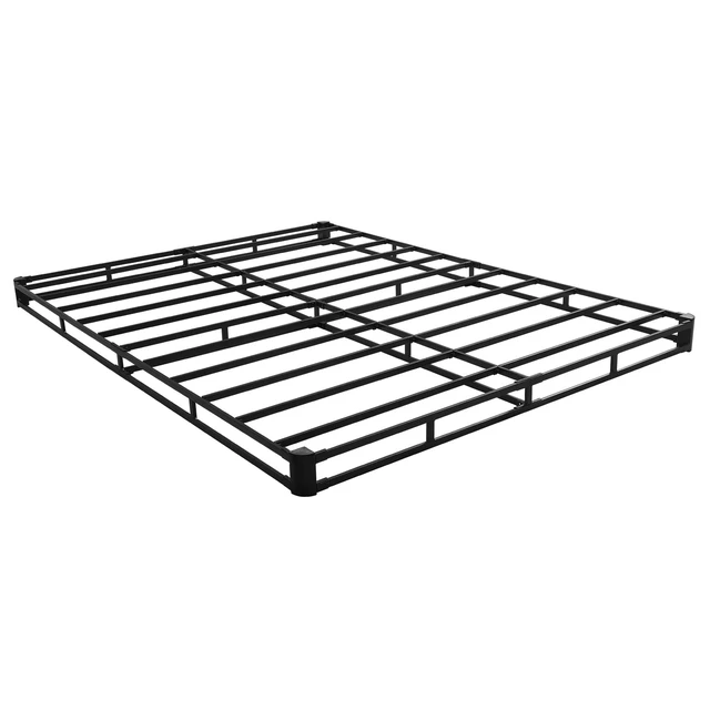 Alt view image 8 of 8 - VEVOR Box Spring, Queen Size Bed Frame with Washable Fabric Cloth, Heavy Duty Metal Frame for Queen Bed, 4 in Mattress Foundation, 3500 lbs Max Weight Capacity, Easy Assembly, 79.1 L x 59.4 W x 4 H in