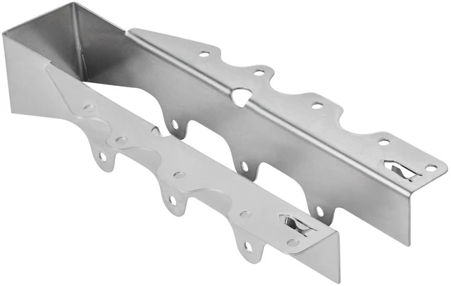 Alt view image 8 of 8 - 50 Pcs Joist Hanger, Inner Dimensions 1.57 x 1.50 x 7.83 inch / 40 x 38 x 199 mm, Rafter Hurricane Ties Joist Hangers with Rustproof Coating, Tie Brackets for Floor Deck and Ceiling Trusses