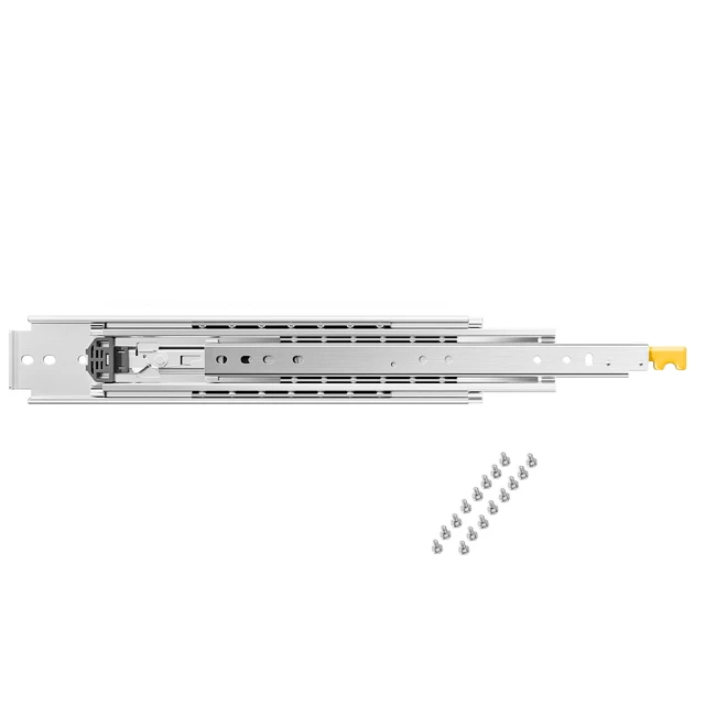 Alt view image 8 of 8 - VEVOR 1 Pair 18-60 in Soft-Close Drawer Slides Ball Bearing Full Extension