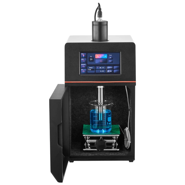 Alt view image 8 of 8 - 2 in 1 Ultrasonic Homogenizer, 2000W Power, 20KHz Frequency, 0.79 inch Titanium Alloy Probe, Continuous, Timer and Pulse Three Modes, Noise Reduction, Sonicator Processor Cell Disruptor Mixer
