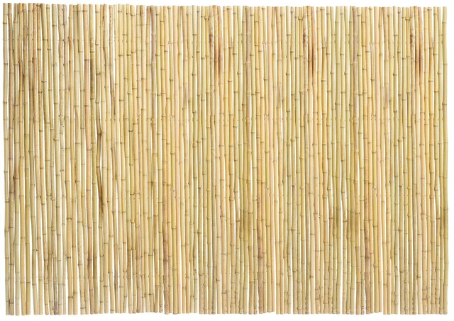 Alt view image 8 of 8 - Natural Rolled Bamboo Fence, Eco-Friendly Bamboo Privacy Fence 6 ft H x 8 ft L x 0.75 in D. , Decorative Bamboo Privacy Screen for Garden, Backyard, Balcony, Patio, Pool Side