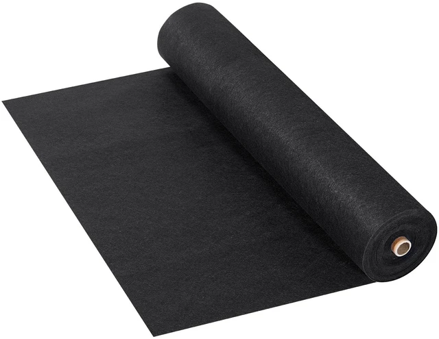 Alt view image 8 of 8 - Non Woven Geotextile Fabric Under Gravel, 6x50FT 8OZ Driveway Fabric Landscape Fabric, Heavy Duty Weed Barrier Fabric, Ground Cover Weed Control Fabric, French Drains Drainage Fabric, Black