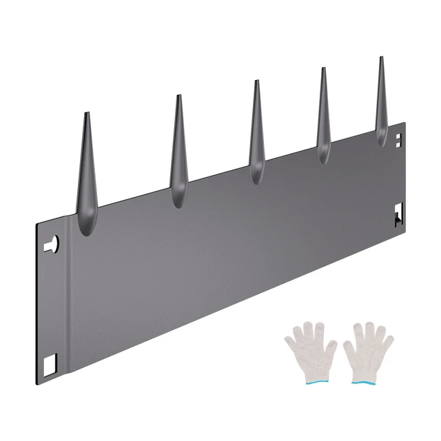 Alt view image 8 of 8 - Steel Landscape Edging, 5 Packs 39 x 5 in Rust-Resistant Metal Landscape Edging, Bendable Garden Edging Border, Heavy Duty Lawn Edging, Easy-to-Install, Flower Bed Yard Pathway Divider Dark Gray