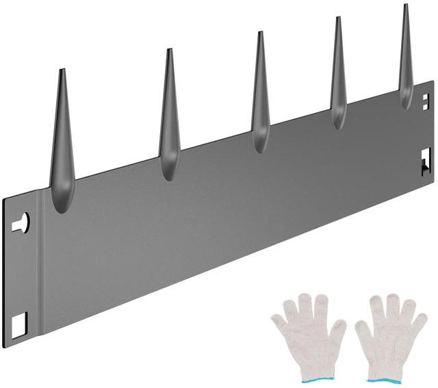 Alt view image 8 of 8 - Steel Landscape Edging, 5 Packs 39 x 4 in Rust-Resistant Metal Landscape Edging, Bendable Garden Edging Border, Heavy Duty Lawn Edging, Easy-to-Install, Flower Bed Yard Pathway Divider Dark Gray