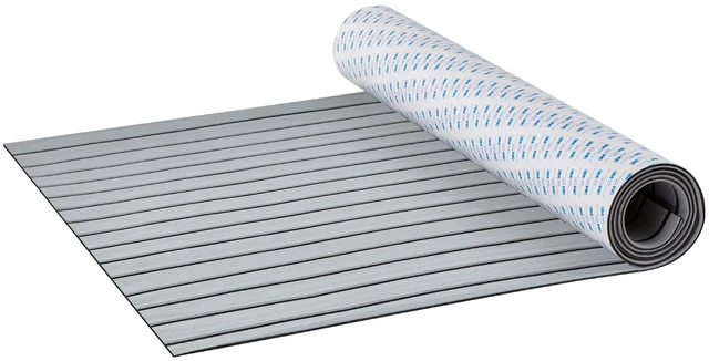 Alt view image 8 of 8 - VEVOR Boat Flooring, EVA Foam Boat Decking 94.5" x 35.4", Non-Slip Self-Adhesive Flooring, 23.2 sq.ft Marine Carpet for Boats, Yacht, Pontoon, Kayak Decking