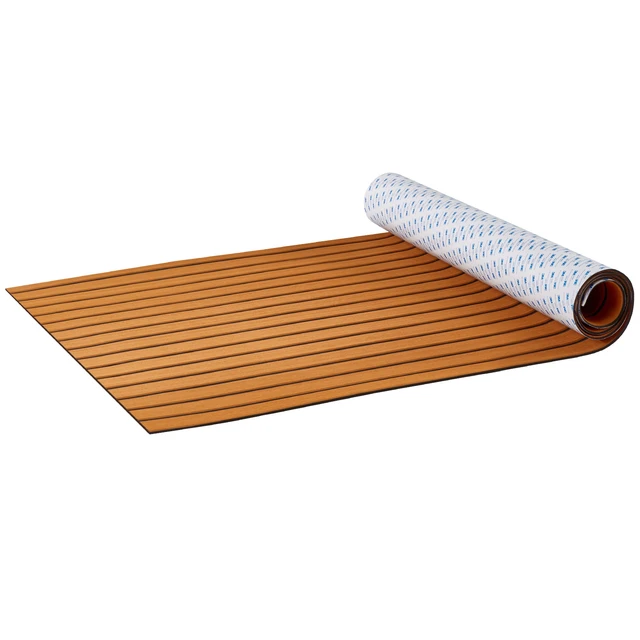 Alt view image 8 of 8 - VEVOR Boat Flooring, EVA Foam Boat Decking 94.5" x 35.4", Non-Slip Self-Adhesive Flooring, 23.2 sq.ft Marine Carpet for Boats, Yacht, Pontoon, Kayak Decking