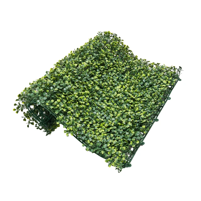 Alt view image 8 of 8 - Artificial Grass Wall Panels, 40 x 120 inch, Milan Grass Greenery Boxwood Panel for Indoor Outdoor Green Decor & Ivy Fence Covering, Privacy Backdrop Wall Hedge Screen for Garden