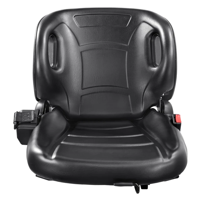 Alt view image 15 of 15 - Universal Forklift Seat,Tractor Seat with Adjustable Angle Back, Micro Switch and Seatbelt,Wrap-around Forklift Seat for Tractor Loader Excavator