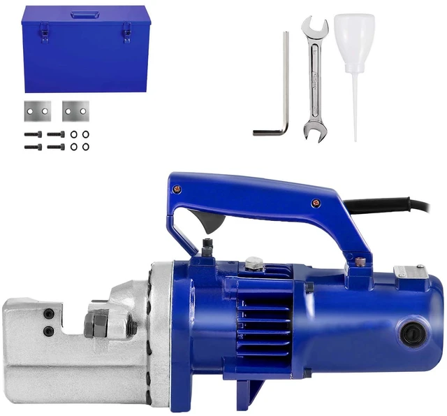Alt view image 8 of 8 - Electric Rebar Cutter, 1350W Portable Electric Hydraulic Rebar Cutter, Cutting up to 7/8 Inch #7 4-22mm Rebar within 4.5 Seconds,110V,with Easy to Carry Stainless Box