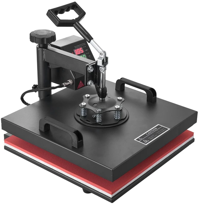 Alt view image 8 of 8 - 8 in 1 Heat Press Machine 15x15 Inch T-Shirt Pressing Machine 360° Swing Away Professional Sublimation Heat Press for Sublimation, Vinyl, Heat Transfer Projects