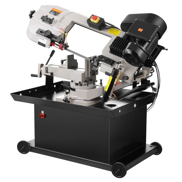 Alt view image 8 of 8 - Metal Horizontal Band Saw, 7 x 8.25 in Rectangular Cutting Capacity, 110/220V Vertical Cutting Bandsaw with 1.1 kW Motor, 0-45° Angle Adjustment, Variable Speed, for Metal, Wood, and Plastic
