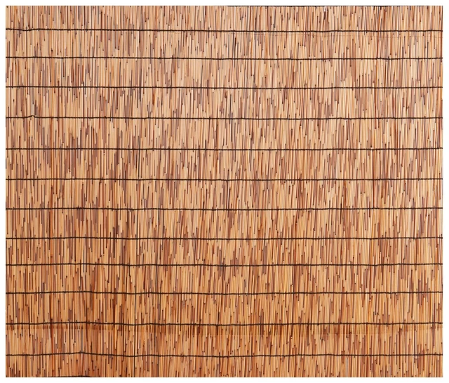 Alt view image 8 of 8 - Natural Reed Fencing, 5.5 ft x 16.4 ft, Reed Screen Curtain Balcony Reed Fence Roll for Outdoor Backyard Patio, Decorative Fence for Backyard Garden Fencing Divider, Privacy Screen Panel, Brown