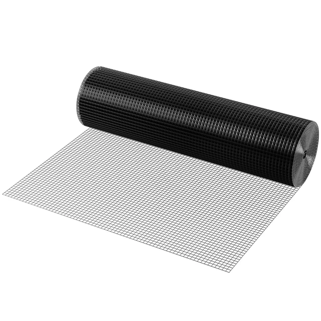 Alt view image 15 of 15 - VEVOR Hardware Cloth, 36'' x 50' Galvanized Wire Mesh Roll, 19 Gauge Chicken Wire Fence Roll, Vinyl Coating Metal Wire Mesh for Chicken Coop Barrier, Rabbit Snake Fences, Poultry Enclosures