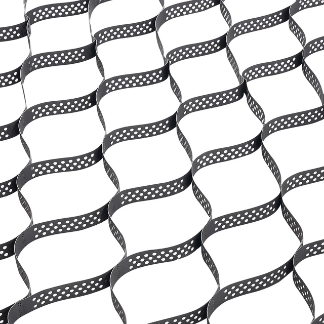 Alt view image 8 of 8 - Gravel Grid, 2 Inch Depth, 32.81 x 9.84 FT / 10000 x 3000 mm, 1880 LBS Per Sq ft Grass Ground Retainer, Permeable Geo Grids Driveway Stabilization, for Garden, Patio, Walkway, RV Parking Slopes