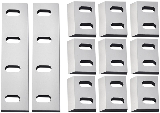 Alt view image 8 of 8 - VEVOR Shredder Blades, Alloy Steel Shredder Machine Blade Kit with 9 Rotating and 2 Fixed Blades, High-Hardness SKD-11 Blade, Compatible with Model 300 Plastic Grinder, for ABS, PP, PVC & Nylon