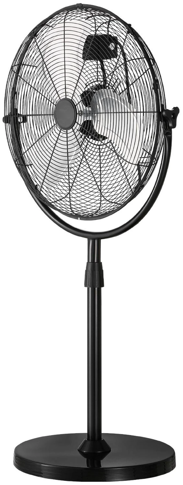 Alt view image 8 of 8 - VEVOR 20" Industrial Pedestal Fan 3-Speed Fan 46.9 to 59.6 Inch Height Adjustable