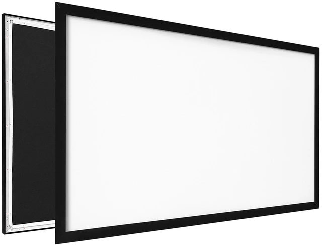Alt view image 8 of 8 - Big 110" Diagonal 16:9 HD Projector Screen Home Theater Outdoor Use