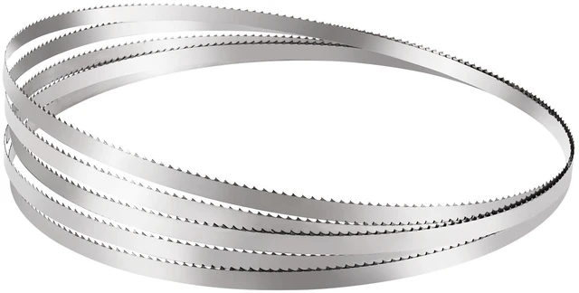 Alt view image 8 of 8 - Band Saw Blade, 51.2x0.63x0.02 inch, 5 PCS/Pack Meat Bandsaw Blades for Replacement, Carbon Steel Blade, Meat Cutting Blade Wrapped by Rust-Proof Paper, Fit for Commercial Bone Saw Machines