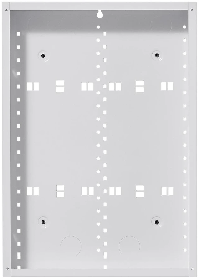 Alt view image 8 of 8 - Structured Media Enclosure, 20-Inch, Recessed in-Wall Media Box with Cover, Wall-Mount Cable Management Box Kit, Structured Wiring Multi-Media Cabinet, Cold-Rolled Steel, for TV Home Theater