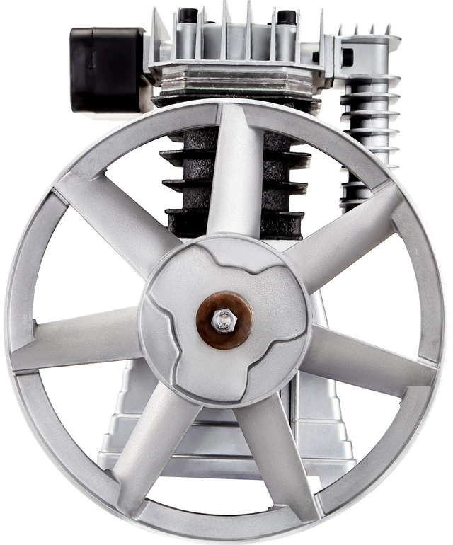 Alt view image 8 of 8 - Air Compressor Pump, 3HP 11.8CFM, Industrial Compressor Head Pump Motor, 1300RPM High-Spped Single Stage Twin Cylinder Aluminum Air Compressor Head Piston Style Splash Lubrication Pump
