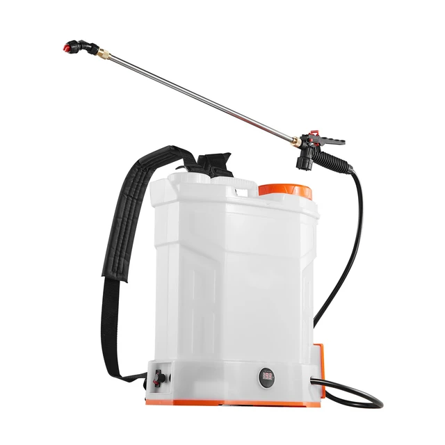 Alt view image 8 of 8 - 3.2 Gallon Battery Powered Backpack Sprayer 0-90 PSI 2H Runtime for Yard Lawn