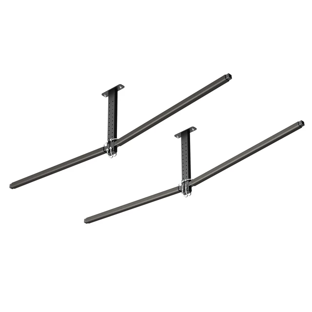 Alt view image 8 of 8 - VEVOR Kayak Storage Rack for 2 Kayaks, Holds Up to 250 lbs, Heavy Duty Adjustable Ceiling Rack for Garage Ceiling Mount, Overhead Garage Storage Hanger for Canoe, Ladder, SUP, Surfboard & Paddleboard