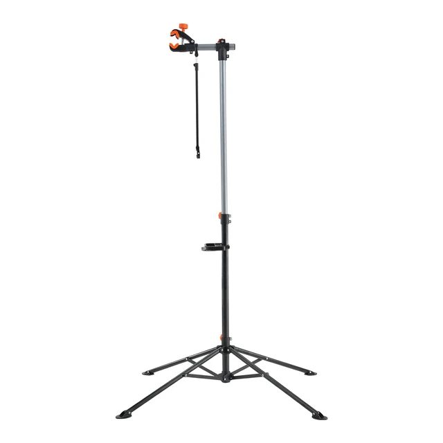 Alt view image 15 of 15 - Bike Repair Stand, 80 lbs Heavy-duty Steel Bicycle Repair Stand, Adjustable Height Bike Maintenance Workstand with Magnetic Tool Tray Telescopic Arm, Foldable Bike Work Stand for Home, Shops