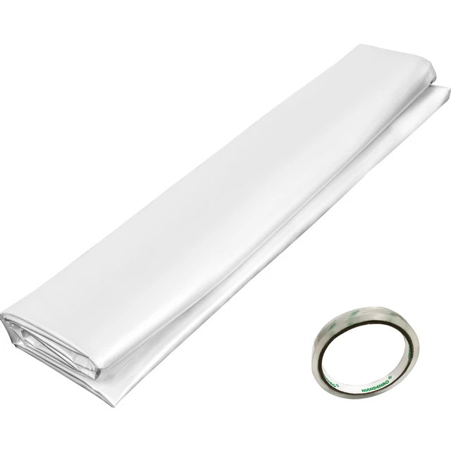 Alt view image 8 of 8 - Greenhouse Film 8 x 25 ft, Greenhouse Polyethylene Film 6 Mil, Clear Greenhouse Plastic Greenhouse Plastic Film UV Resistant, Polyethylene Film to Keep Warming, Superior Strength