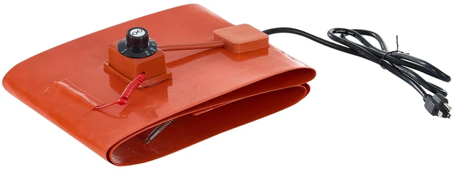 Alt view image 8 of 8 - VEVOR 55 Gallon Metal Drum Heater 1200 Watt 10 inch Width, 86-302 Adjustable
