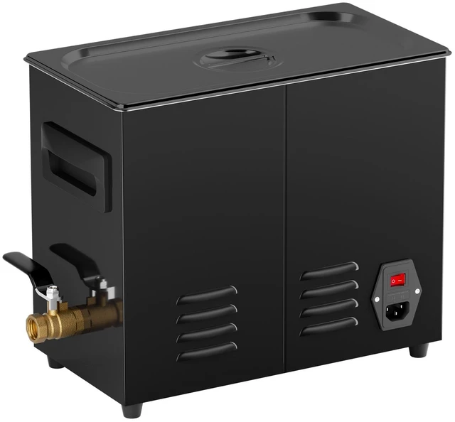 Alt view image 10 of 10 - 6L Ultra Sonic Cleaner, 180W Digital Ultrasonic Cleaning Machine with Gentle Mode & Upgraded Degassing, 40kHz Industrial Ultrasound Cleaner with Heater & Timer for Retainer, Jewelry, Tools