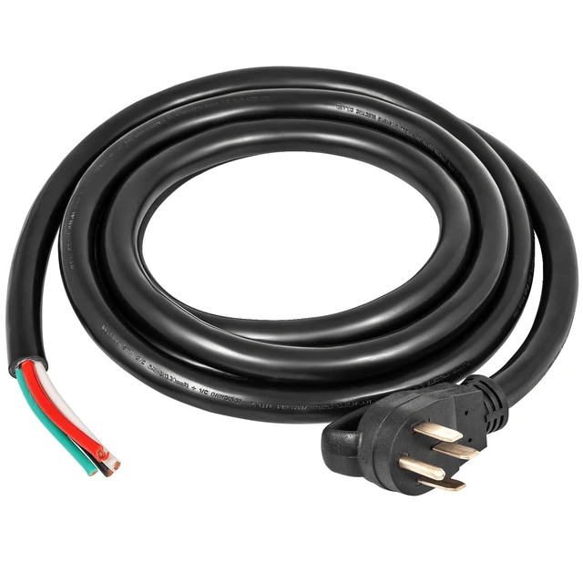 Alt view image 8 of 8 - 15Ft 50 Amp Generator Extension Cord 4 Wire 6 Gauge STW 6/3+8/1 Generator Cord 125V 250V UL Listed Generator Power Cord N14-50P & SS2-50R Portable Handle (15Ft 50 Amp)