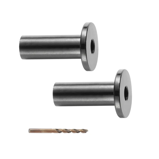 Alt view image 11 of 11 - 101 Pack T316 Stainless Steel Protector Sleeves for 1/8" Wire Rope Cable Railing, DIY Balustrade T316 Marine Grade, Come with A Free Drill Bit, Black