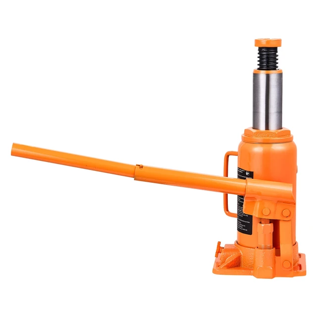 Alt view image 9 of 9 - VEVOR Hydraulic Bottle Jack, 12 Ton (26455.5 lbs) Capacity, 8.1-15.7 Inch Lifting Range, Heavy Duty Welded Bottle Jack for Car, SUV, Pickup, Auto Repair, House Lift and Agricultural Equipment, Orange