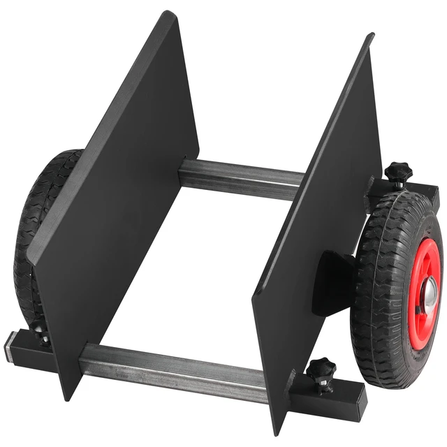 Alt view image 15 of 15 - VEVOR Panel Dolly, 600LBS Capacity Slab Dolly, Heavy-duty Drywall Mover with 8" Pneumatic Wheels, Adjustable Clamp Panel Cart for Drywall Sheet, Material Handling, All Terrain Moving Cart