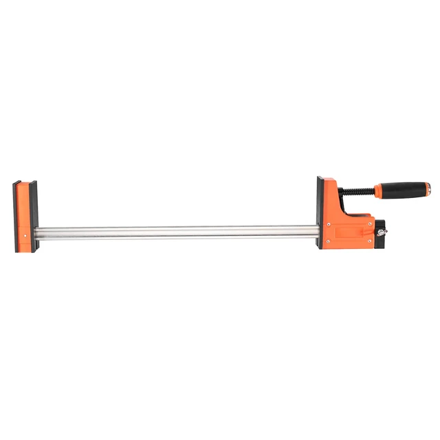 Alt view image 8 of 8 - Bar Clamps for Woodworking, 2-Pack 36 inch Parallel Clamp Set, F-Clamp with 1500 lbs Load Limit, Even Pressure, High-strength Plastic and Carbon Steel, for Woodworking Metal Working, Orange