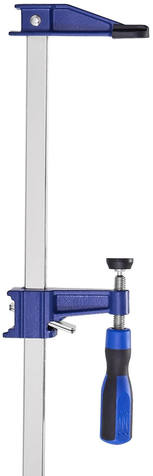 Alt view image 8 of 8 - Bar Clamps for Woodworking, 4-Pack 36 inch Opening, Lockable F-Clamp with 600 lbs Load Limit, 2-1/2 inch Depth, Cast Iron and Carbon Steel, Easy to Use, Wood Clamps for Woodworking Metal Working