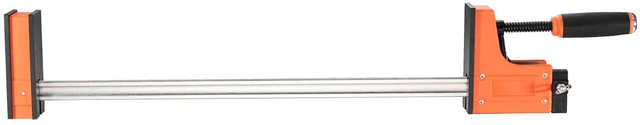 Alt view image 9 of 9 - Bar Clamps for Woodworking, 2-Pack 30 inch Parallel Clamp Set, F-Clamp with 1500 lbs Load Limit, Even Pressure, High-strength Plastic and Carbon Steel, for Woodworking Metal Working, Orange