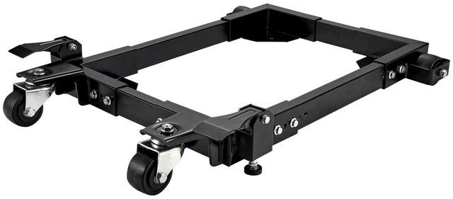 Alt view image 9 of 9 - Mobile Base, 1500 lbs Capacity, Adjustable from 18" x 24" to 26.5" x 31.5", Heavy Duty Universal Mobile Base Stand with Swivel Wheels, for Woodworking Equipment, Bandsaw, Power Tools, Machines