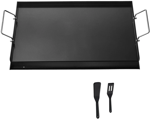 Alt view image 15 of 15 - VEVOR 24x16 in Flat Top Griddle Carbon Steel Universal BBQ Grill Pan Cookware