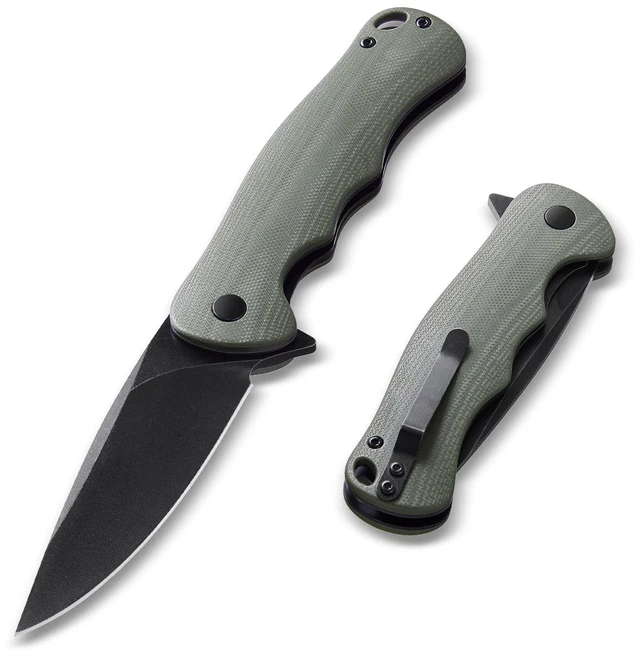 Alt view image 8 of 8 - Folding Pocket Knife, 3.5 in/8.8 cm D2 Steel Blade, G10 Handle Small EDC Knife with Pocket Clip, Sharp Camping Survival Hiking Knife, 3.84 oz/0.1 kg Easy to Carry for Men Women Self Defense