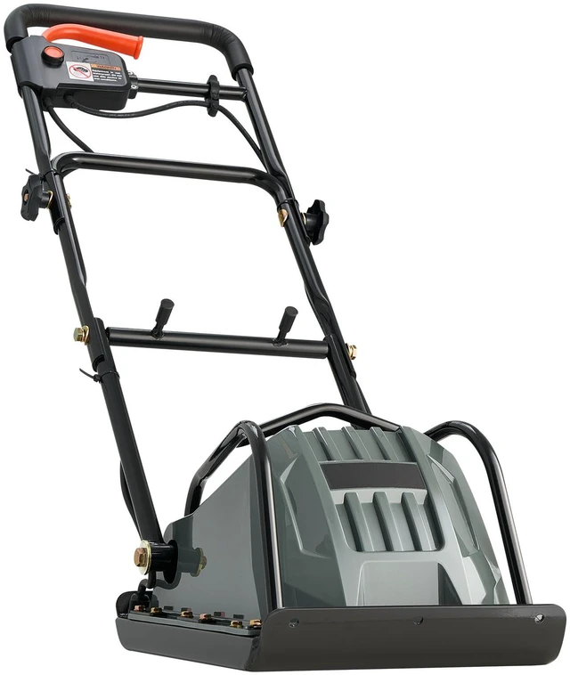 Alt view image 9 of 9 - Plate Compactor, 130W Output Electric Ground Rammer, 5 kN Force, 3.9 in Depth, 16 m/min Speed, 3304 sq.ft/h Efficiency, Gas Powered Soil Compaction Machine for Driveway, Pavement, Landscaping
