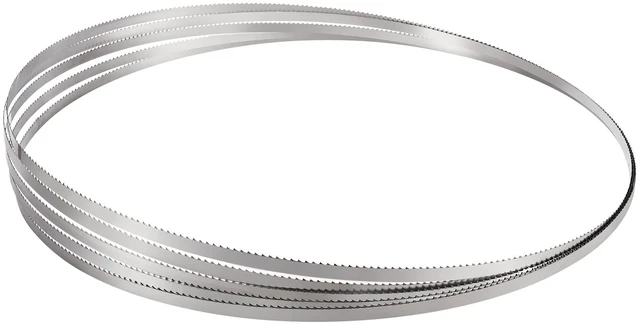 Alt view image 9 of 9 - Band Saw Blade, 83.5x0.63x0.02 inch, 5 PCS/Pack Meat Bandsaw Blades for Replacement, Carbon Steel Blade, Meat Cutting Blade Wrapped by Rust-Proof Paper, Fit for Commercial Bone Saw Machines