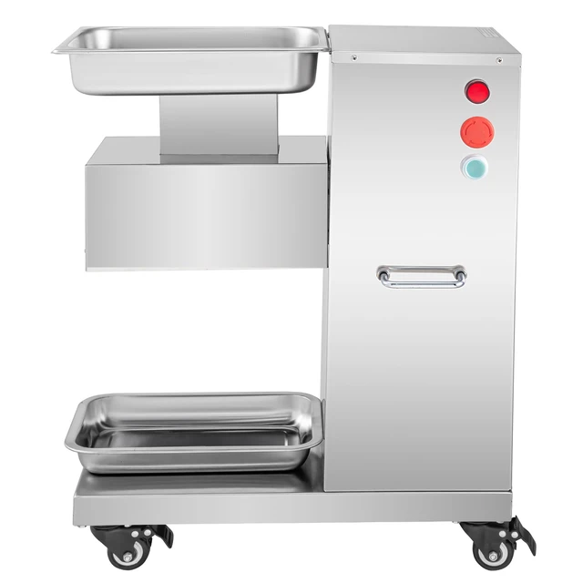 Alt view image 8 of 8 - 110V Commercial Meat Cutter Machine 1100LB/H Electric Meat Cutting Machine 750W Commercial Meat Slicer 3mm Blade Restaurant Food Slicer Stainless Steel For Kitchen Restaurant Supermarket