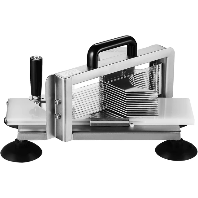 Alt view image 8 of 8 - Commercial Tomato Slicer, 3/16 inch Tomato Cutter Slicer, Stainless Steel Heavy Duty Tomato Slicer Machine, Manual Tomato Slicer with Non-slip Feet, for Cutting Tomatoes, Cucumbers, Bananas