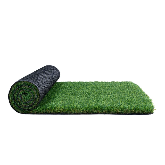 Alt view image 8 of 8 - Artifical Grass, 6 x 10 ft Rug Green Turf, 1.38"Fake Door Mat Outdoor Patio Lawn Decoration, Easy to Clean with Drainage Holes, Perfect For Multi-Purpose Home Indoor Entryway Scraper Dog Mats