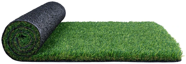 Alt view image 10 of 10 - Artifical Grass, 3 x 5 ft Rug Green Turf, 1.38" Fake Door Mat Outdoor Patio Lawn Decoration, Easy to Clean with Drainage Holes, Perfect For Multi-Purpose Home Indoor Entryway Scraper Dog Mats
