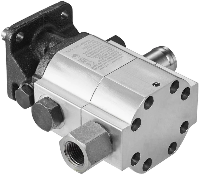 Alt view image 8 of 8 - Hydraulic Log Splitter Pump, 13GPM, 2 Stage 3000PSI Wood Log Splitter Pump, 1'' Inlet 1/2'' NPT Outlet 3600 RPM Aluminum Hydraulic Gear Pump, for Small Engine Mounting Log Splitters Snowplow