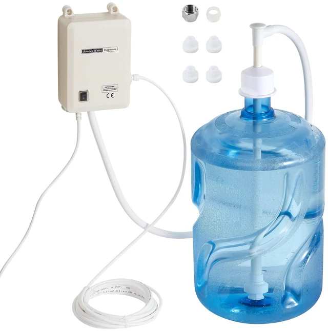 Alt view image 8 of 8 - Water Pump System for 5 Gallon Bottles, Automatic Electric Dispenser, Single Inlet, Suitable for Coffee/Tea Appliances, Fridges, Ice Machines