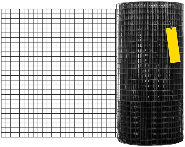 Alt view image 16 of 16 - Hardware Cloth, 36" x 50' & 1"x1" Mesh Size, Galvanized Steel Vinyl Coated 16 Gauge Chicken Wire Fencing with A Cutting Plier & A Pair of Fabric Gloves, for Garden Fencing & Pet Enclosures,
